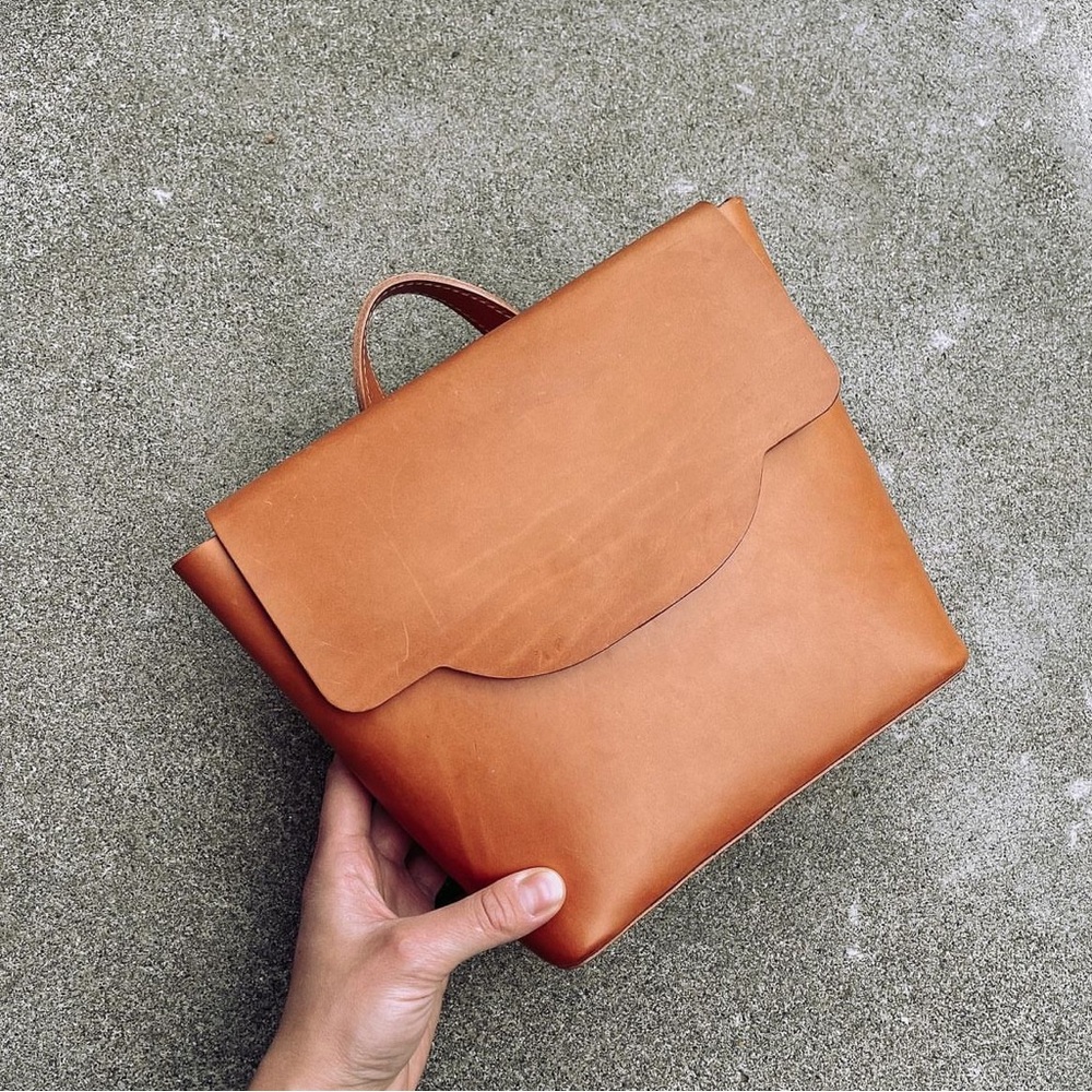 TEDDI JOELLE | MINI SAINT LUCIA CUSTOM LEATHER TOTE BAG